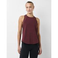 Sweaty Betty Breathe Easy Mesh Run Tank Top 2.0 Burgundy