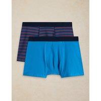 White Stuff 2 Pack Cotton Rich Printed Boxers Red