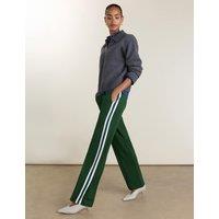 BAUKJEN Side Stripe Elasticated Waist Trousers Green