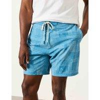 FatFace Graphic Swim Shorts Blue Mix