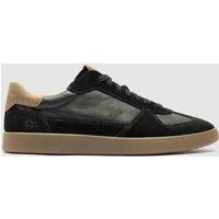 Rodd & Gunn Leather Lace Up Trainers Black
