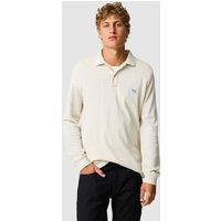 Rodd & Gunn Gunn Pure Cotton Long Sleeve Polo Shirt Natural