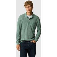 Rodd & Gunn Gunn Pure Cotton Long Sleeve Polo Shirt Green