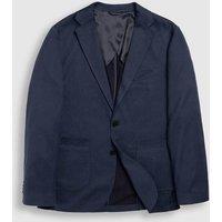 Rodd & Gunn Deveron Regular Fit Cotton Rich Blazer Indigo
