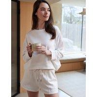 Cyberjammies Cotton Modal Shorts White