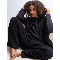 Cyberjammies Jersey Relaxed Lounge Hoodie Black