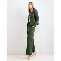 Phase Eight Straight Leg Trousers Green