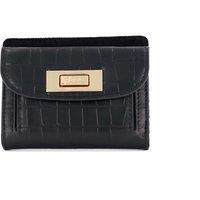 Dune London Leather Bifold Purse With Coin Pocket Black
