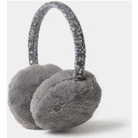 M&S Grey Sequin Earmuff Grey