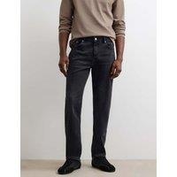 River Island Slim Fit Cotton Rich Jeans Black