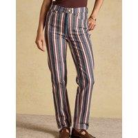 Joules Mid Rise Slim Straight Leg Jeans Navy Mix