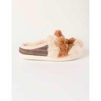 FatFace Fox Mule Slippers Orange Mix