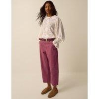 Monsoon Lace Round Neck Top Ivory