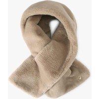 Carvela Faux Fur Scarf Beige