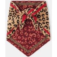 ACCESSORIZE Leopard Print Triangle Scarf Multi