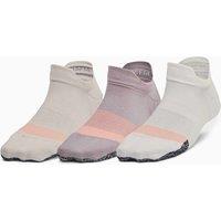 Under Armour Breathe 3 Pack Cushioned Sports Socks Grey