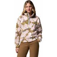 Columbia Helvetia II Half Snap Sherpa Fleece Jacket Pink Mix