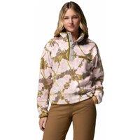 Columbia Helvetia II Half Snap Sherpa Fleece Jacket Pink Mix