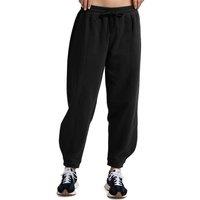 Beyond Yoga Mid Rise Luxefleece Barrel Sweatpant Black