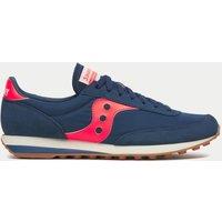 Saucony Trainer 80 Regular Fit Leather Trainers Navy Mix