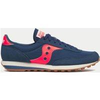 Saucony Trainer 80 Regular Fit Leather Trainers Navy Mix