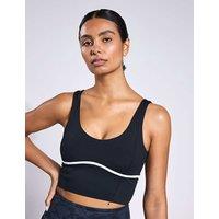 Lilybod Ava Removable Padding Sports Bra Black Mix