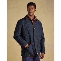 Joules Quilted Puffer Jacket Navy