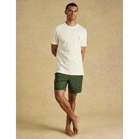 Joules Pure Cotton Printed Pyjama Set Green Mix