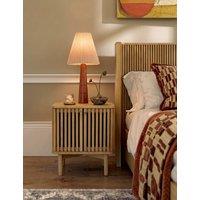 Corndell Soho Oak Bedside Table Natural