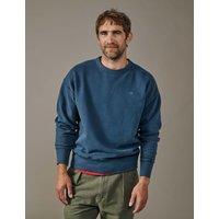 Aubin Pure Cotton Heavy Weight Crew Neck Sweatshirt Navy