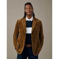 Aubin Tailored Fit Pure Cotton Corduroy Blazer Tan