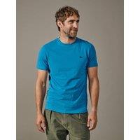 Aubin Pure Cotton T-Shirt Cobalt