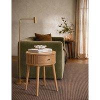 Corndell Soho Round Side Table Natural