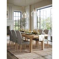 Corndell Normandy Large White Wash Extending Dining Table Neutral