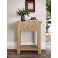 Corndell Normandy Oak Telephone Table Neutral
