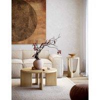 Corndell Cara Round Oak Coffee Table Neutral