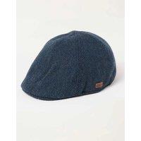 FatFace Flat Cap with Wool Navy