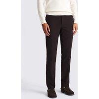 MOSS Moleskin Tailored Fit Trousers Brown