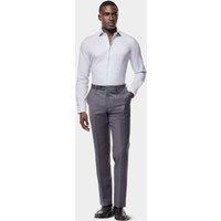 Hawes & Curtis Slim Fit Cutaway Collar Flannel Shirt Blue Mix