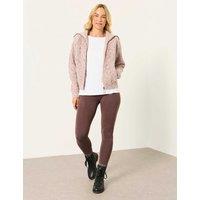 FatFace Mid Rise Leggings Chocolate