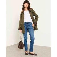 FatFace Mid Rise Straight Leg Jeans Blue
