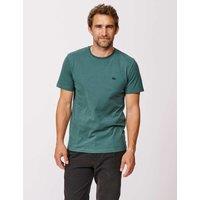 Aubin Pure Cotton T-Shirt Dark Khaki