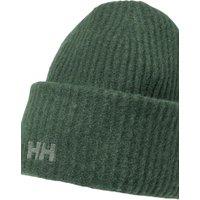 Helly Hansen Soft Ribbed Embroidered Logo Beanie Green