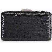 Steve Madden Legacy Embellished Clutch Handbag Black
