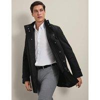 Charles Tyrwhitt Cotton Rich Collared 3 In 1 Mac Black
