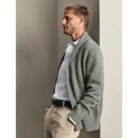 Charles Tyrwhitt Merino Wool Shawl Neck Cardigan Grey