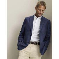 Charles Tyrwhitt Slim Fit Wool Rich Jacket With Silk Indigo