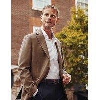 Charles Tyrwhitt Slim Fit Pure Wool Textured Jacket Light Brown