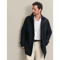 Charles Tyrwhitt Cotton Rich Collared 3 In 1 Mac Navy