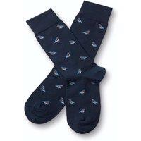 Charles Tyrwhitt Cotton Rich Animal Print Novelty Socks Navy Mix